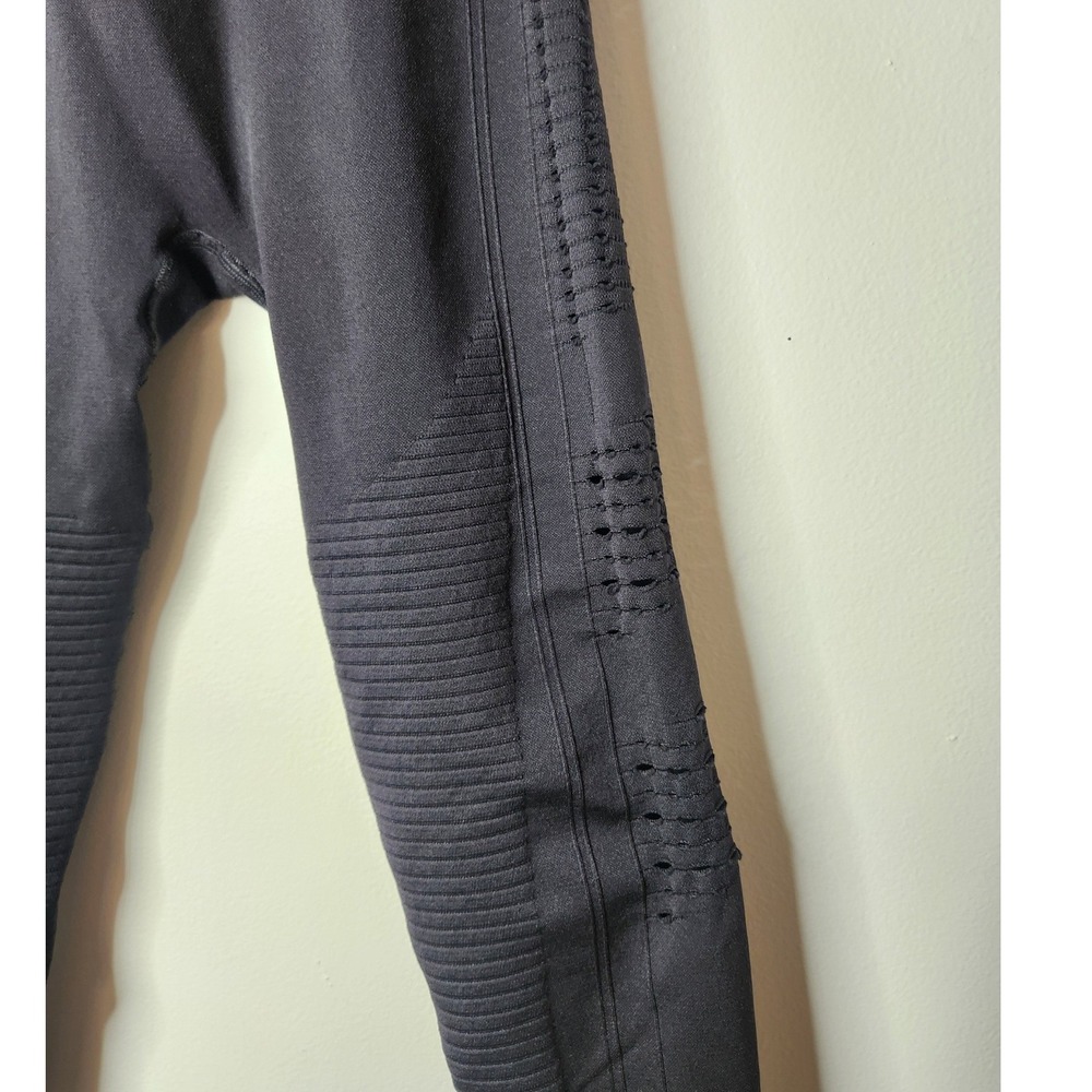Gymshark Vital Seamless Black Leggings Women's Workout Athleisure Size XS - Picture 2 of 5